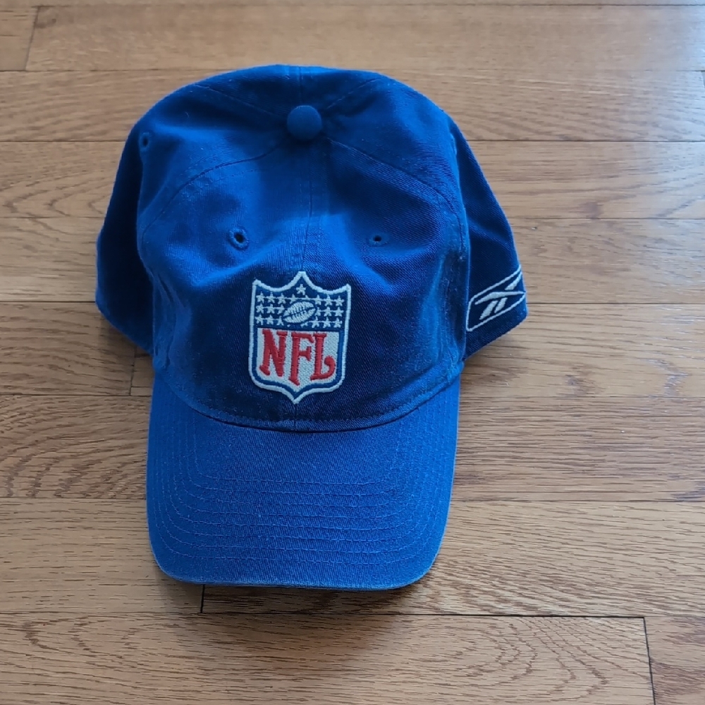 Reebok Blue NFL Shield Unstructured Baseball Cap